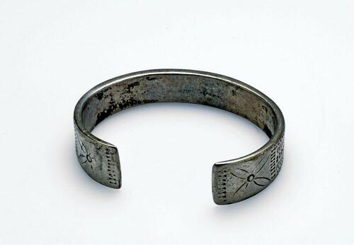Zilveren open armband