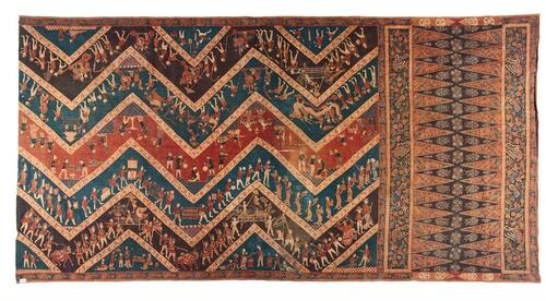 Batik sarong (detail)