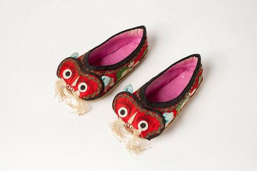 Paar babyschoenen