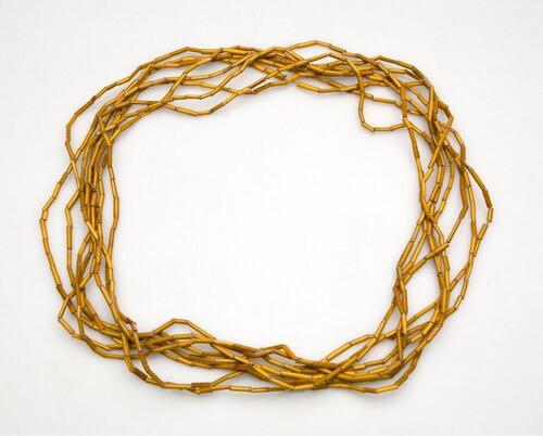 Necklace made of orchidvine