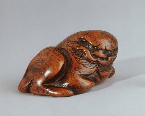 Netsuke from burr