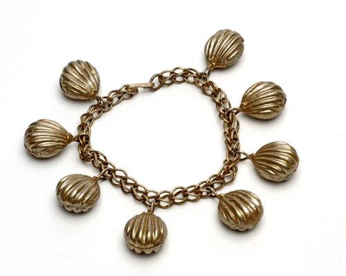 Kinderarmband van verguld zilver