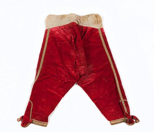 Broek, onderdeel van kostuum bij de wayang wong