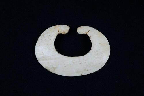 Nose ornament of shell