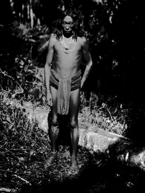 Portret van een Wayana-Aparai man