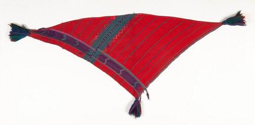 Rode gestreepte doek