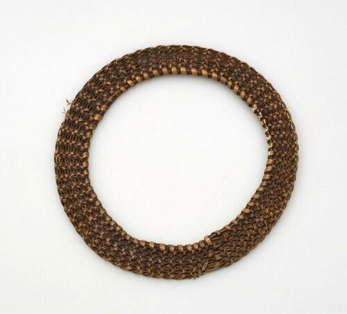 Gevlochten rotan mannenbovenarmband