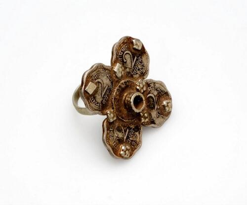 Nikkelen ring voor mannen
