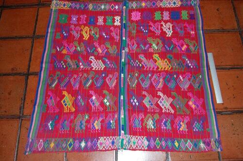 Doek met vogelmotieven