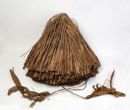 Hair extension made of sedge