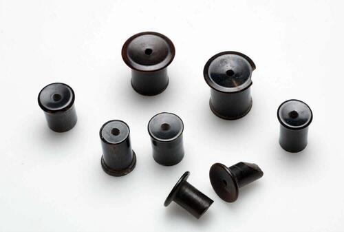 Set hoornen oorpluggen, acht stuks