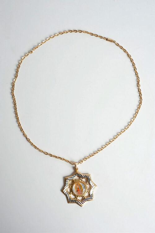 Hanger met afbeelding van de H.Maagd van Guadelupe