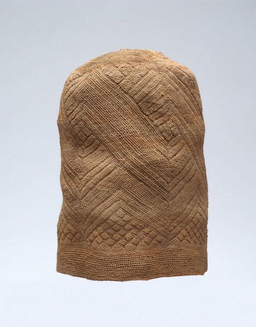 Geknoopte raffia ministersmuts, waardigheidsteken
