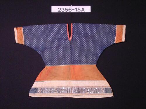 Barkcloth and cotton jacket