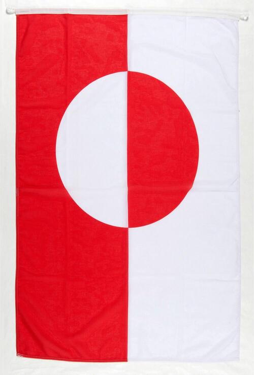 Nationale vlag van Groenland