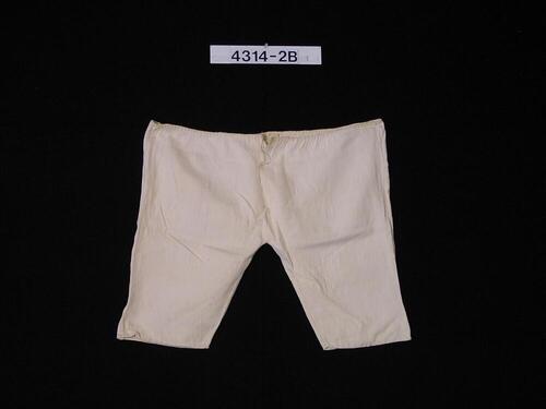 Katoenen broek van een mannenkostuum