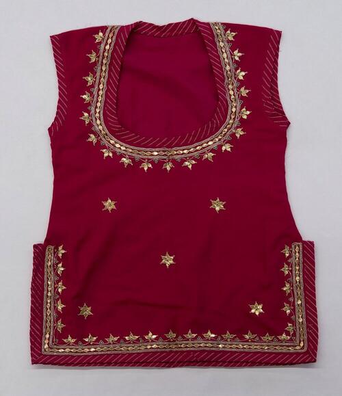 Blouse van trouwjurk