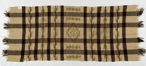 Doek met ruitjesmotief