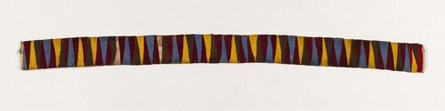 Handgeweven Kente smalband