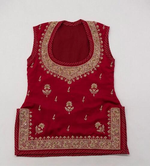 Blouse van trouwjurk
