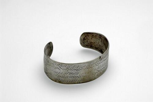 Zilveren open armband