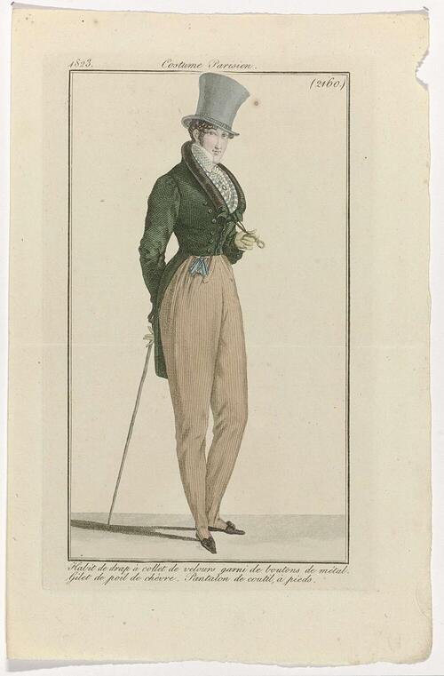 Journal des Dames et des Modes: Men’s Fashion