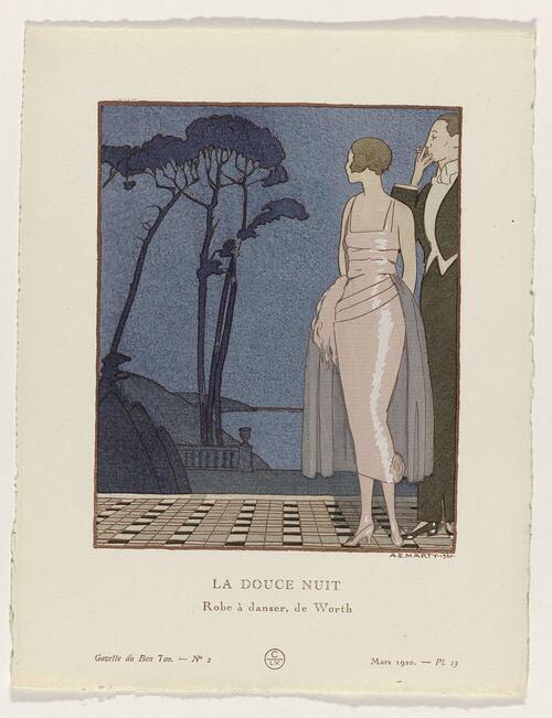 Gazette du Bon Ton. Art – Modes & Frivolités: Evening Attire