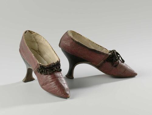 Pair of Ruched Women’s Shoes