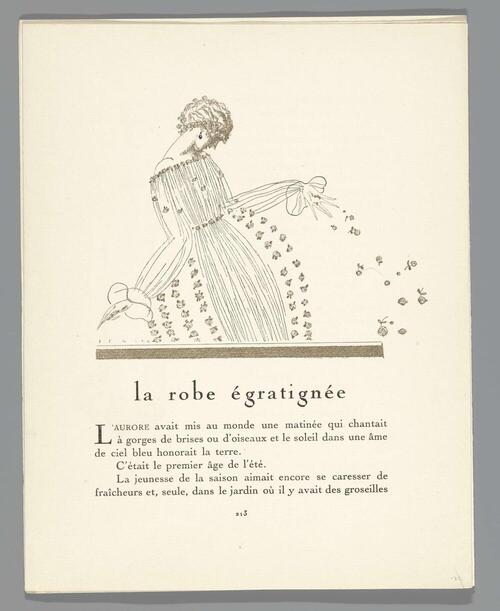 Gazette du Bon Ton. Art – Modes & Frivolités: lay-out