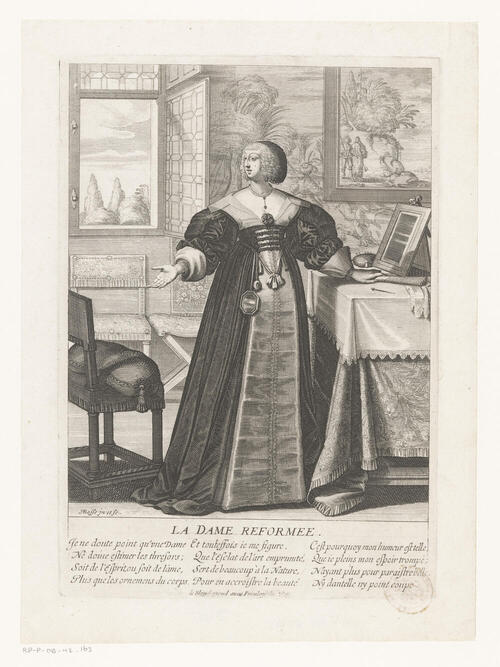 Een Franse hofdame levert commentaar op het Edict van 1633