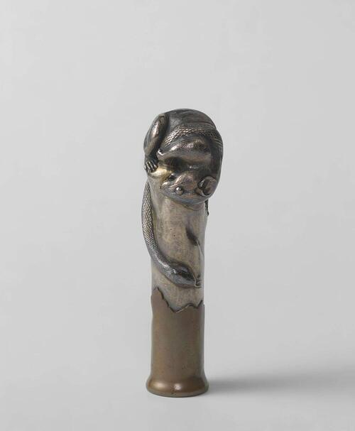 Walking stick handle