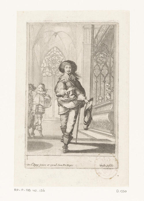 La Noblesse Française à l’église (De Franse adel in de kerk)