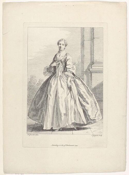 Estampes de costumes, 1744, Pl. 4 (507)
