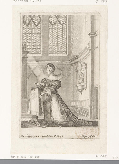 La Noblesse Française à l’église (De Franse adel in de kerk)