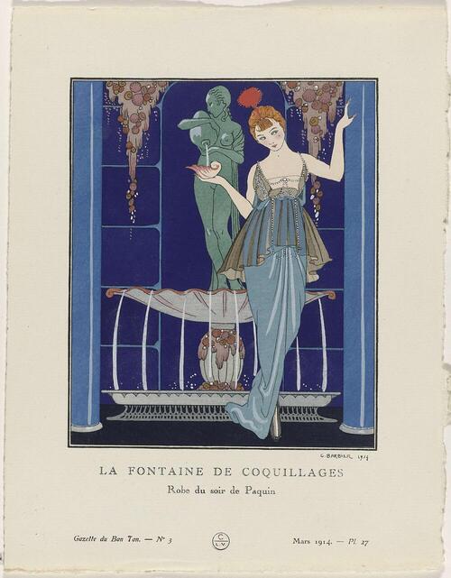 Gazette du Bon Ton. Art – Modes & Frivolités: Evening Attire