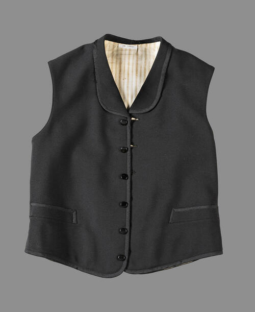 Bruidegomsvest van een set van een jas en vest