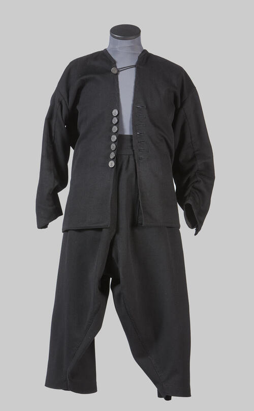 Broek of klepbroek van een kostuum