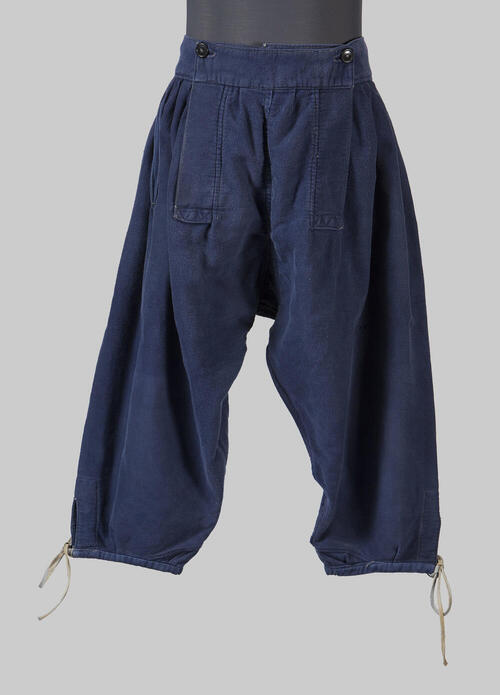 Klepbroek voor man